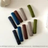Korean color sólido punto largo cuadrado BB clip clip de pelo roto en la frente clip flequillo en la parte posterior de la cabeza clip de pelo flocado tweed clip niños Application Scenario